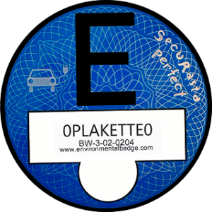 Kék E-Plakette Németországba