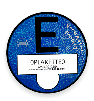 Kék E-Plakette Németországba